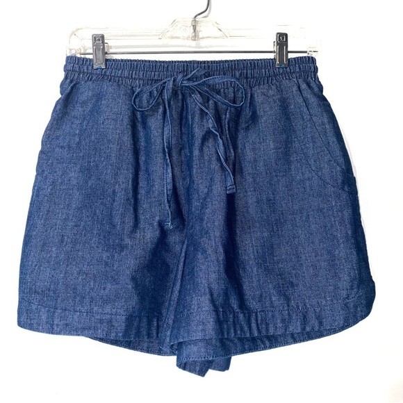 Cotton Bleu Denim Shorts Women’s Small - Picture 1 of 5